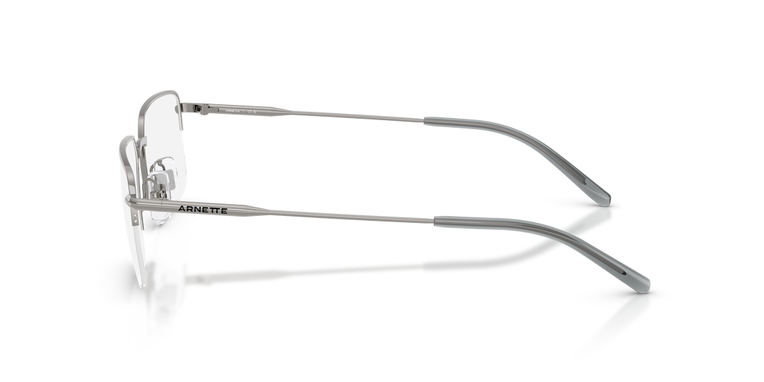 Brillen arnette an6152 741 gris rectangular masculino größe 56mm - Detailansicht