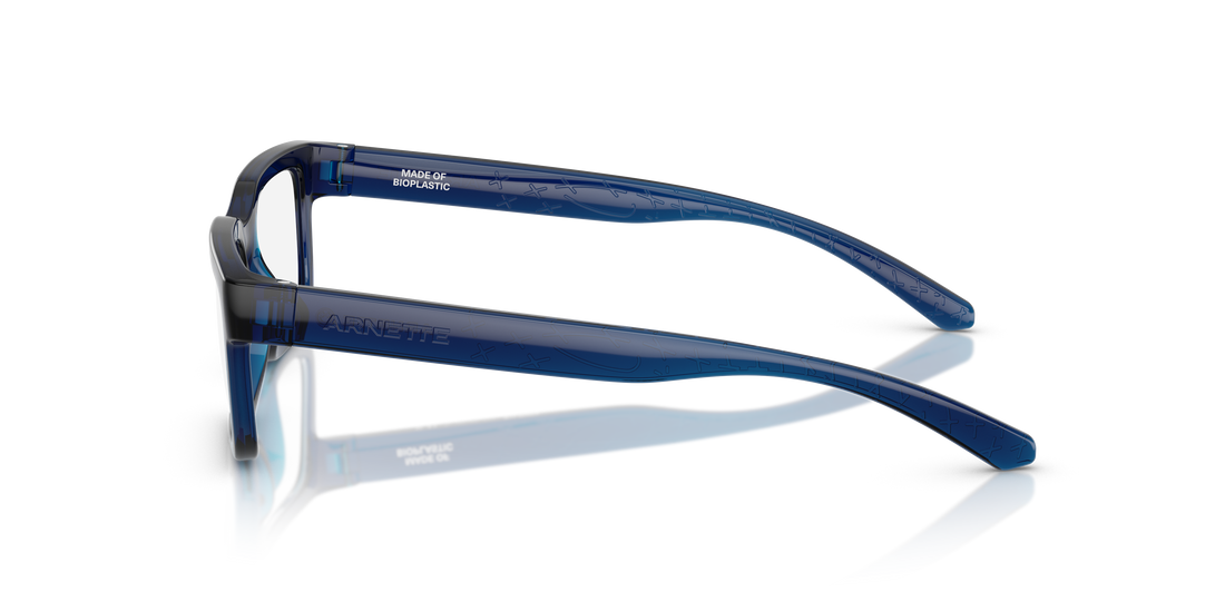 Gafas graduadas arnette an7269 emboss 2990 azul rectangular masculino talla 49mm - Vista de detalle