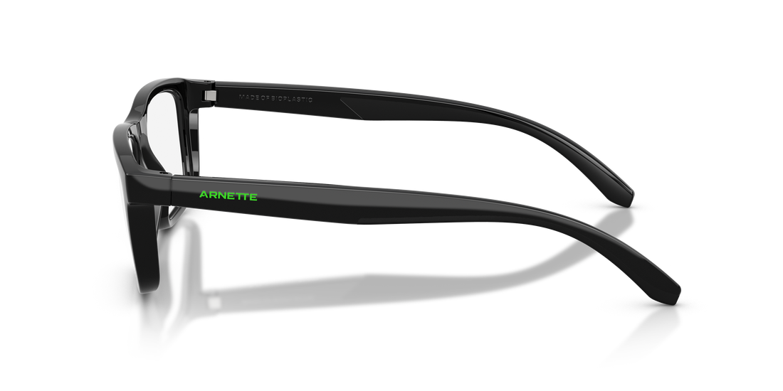 Gafas graduadas arnette an7271 yup 2758 negro square masculino talla 55mm - Vista de detalle