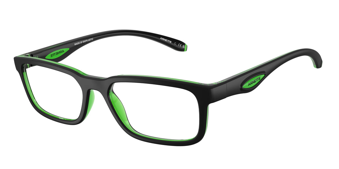 Gafas graduadas arnette an7283 raysin 3004 negro rectangular masculino talla 53mm - Vista principal