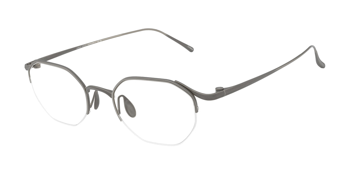Prescription glasses giorgio armani ar5157t 3356 gris pillow masculino size 49mm - Main view