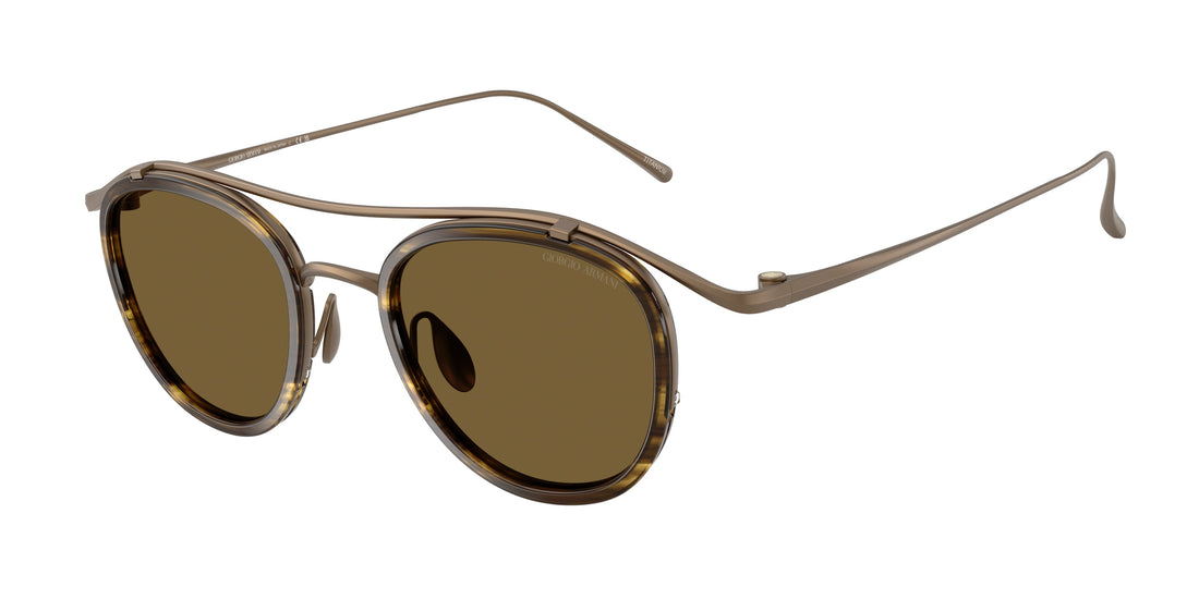 Occhiali da sole giorgio armani ar6179t 342973 dorado pantos masculino taglia 46mm - Vista principale
