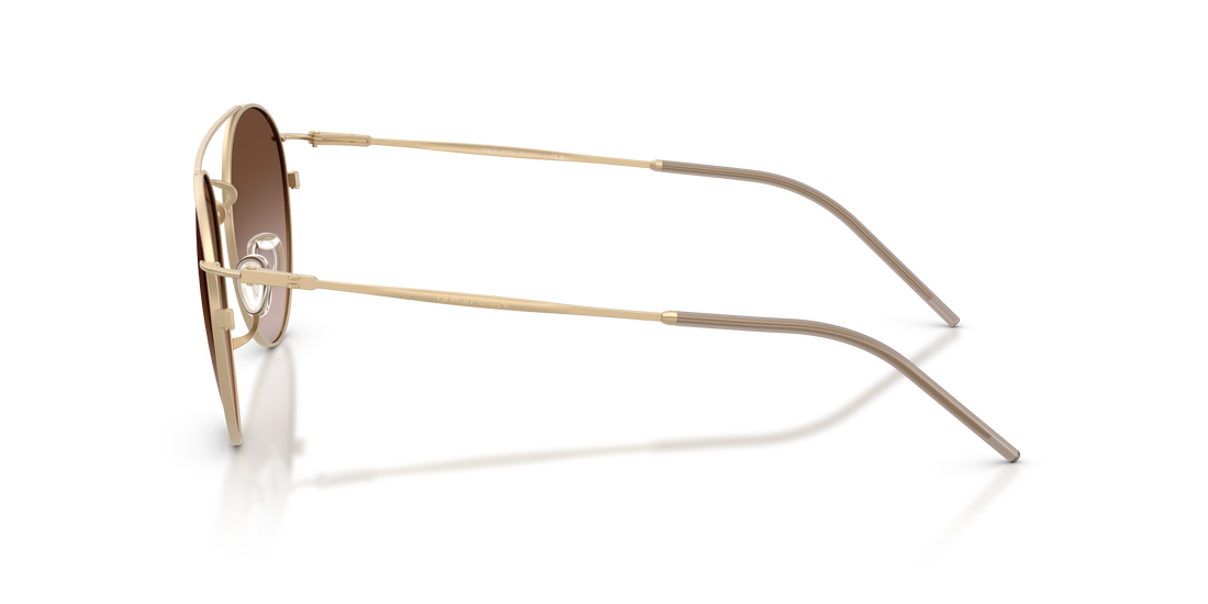 Lunettes de soleil giorgio armani ar6183 300213 dorado round masculino taille 53mm - Vue détaillée