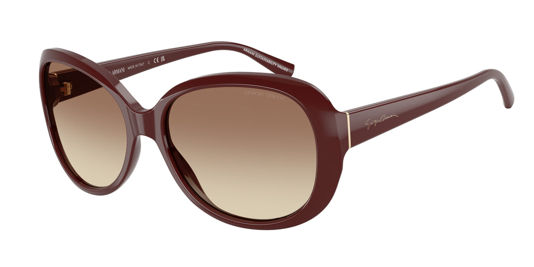 Occhiali da sole giorgio armani ar8047 639913 rojo round femenino taglia 56mm - Vista principale