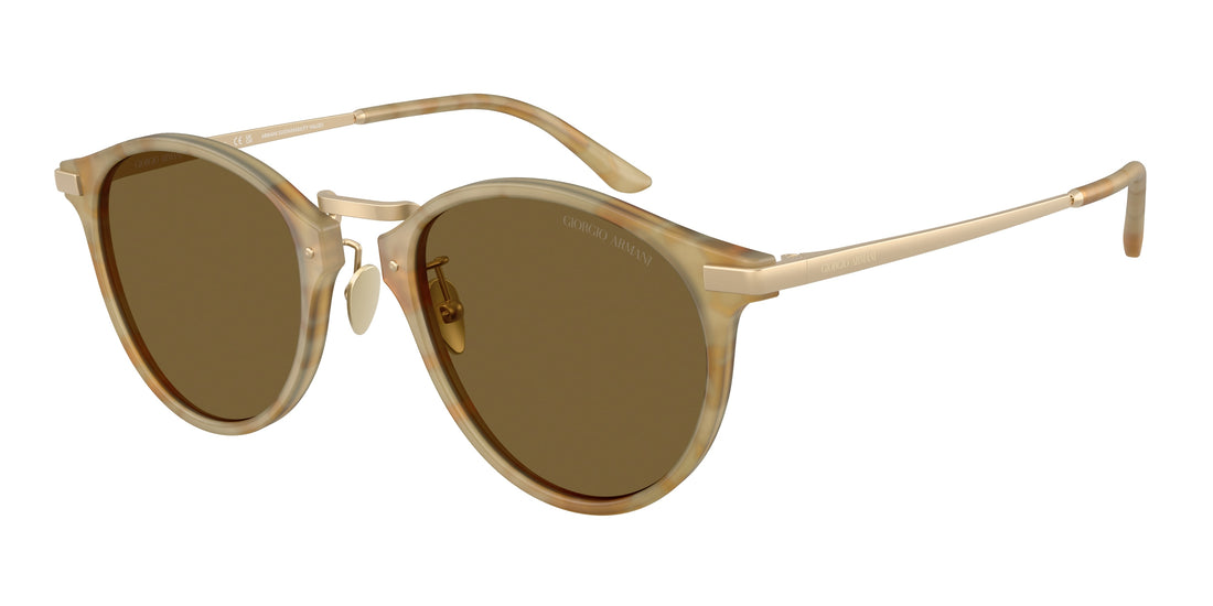 Gafas de sol giorgio armani ar8250 630073 beige pantos masculino talla 51mm - Vista principal