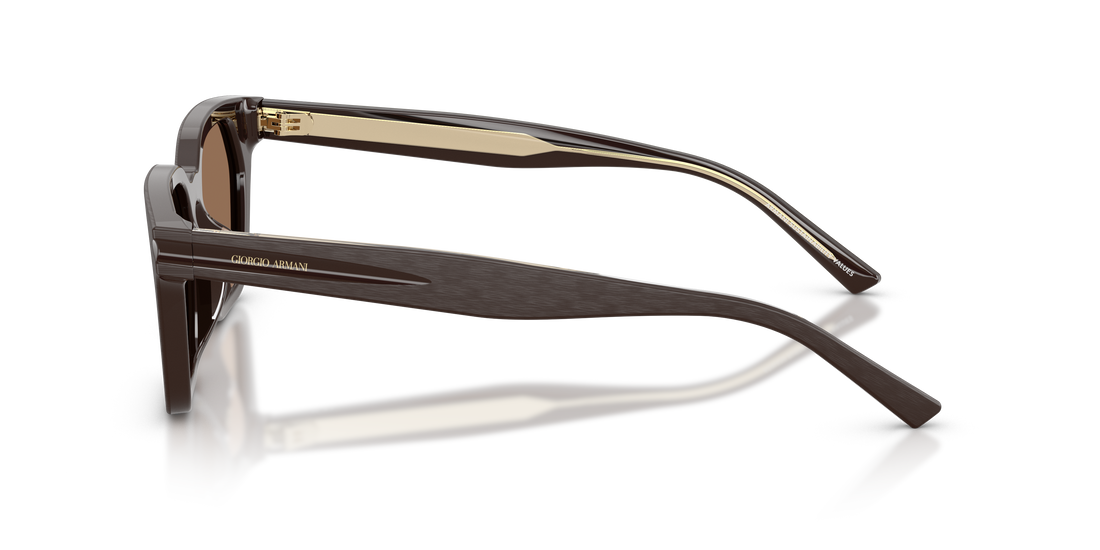 Gafas de sol giorgio armani ar8251u 640273 marron pillow unisex talla 52mm - Vista de detalle