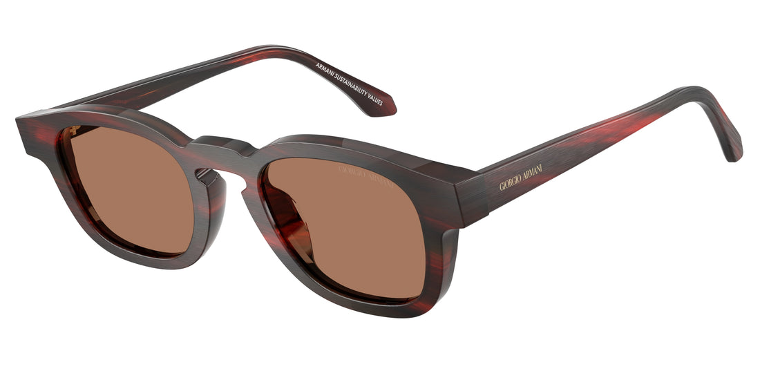 Óculos de sol giorgio armani ar8254u 639273 rojo pillow unisex tamanho 48mm - Vista principal