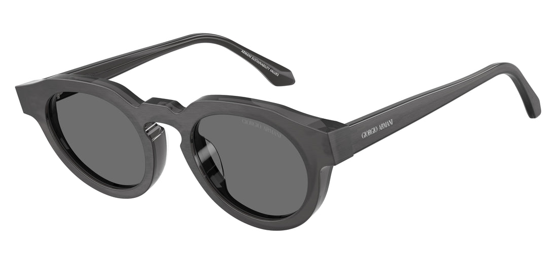 Óculos de sol giorgio armani ar8255u 639587 havana round unisex tamanho 47mm - Vista principal