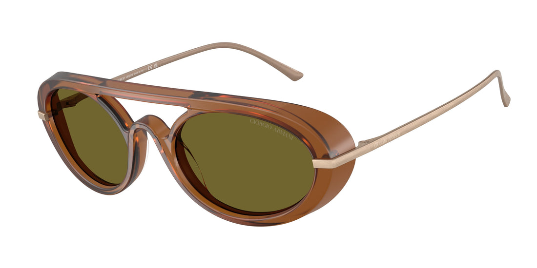 Sonnenbrillen giorgio armani ar8256 6410/2 marron oval masculino größe 52mm - Hauptansicht