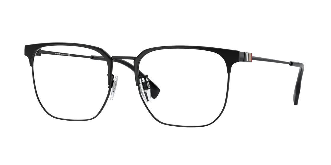 Brillen burberry be1383d 1001 negro square masculino größe 55mm - Hauptansicht