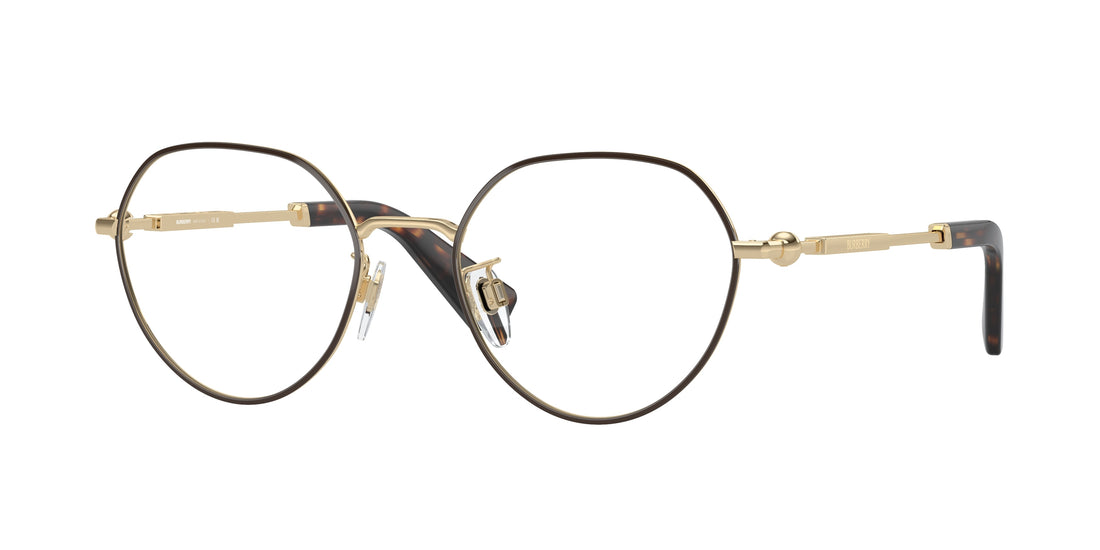 Brillen burberry be1388d 1109 marron round masculino größe 51mm - Hauptansicht