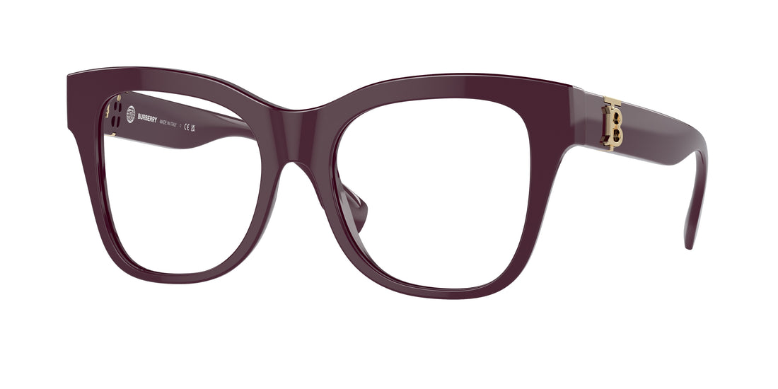 Brillen burberry be2388 3979 rojo square femenino größe 52mm - Hauptansicht