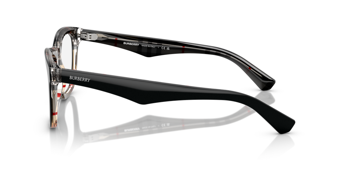 Occhiali da vista burberry be2417 4121 negro square masculino taglia 53mm - Vista dettagliata