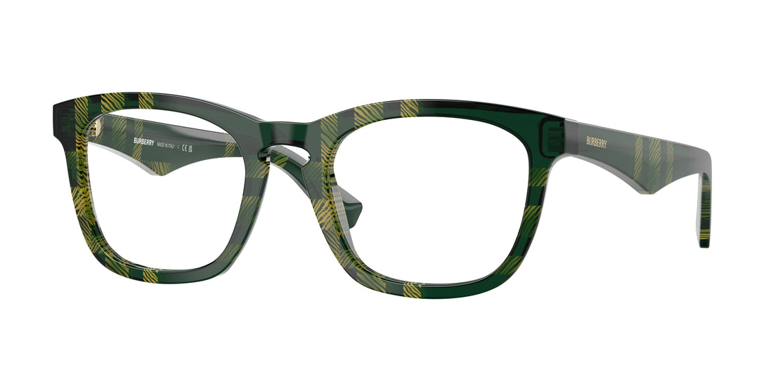 Brillen burberry be2417 4125 verde square masculino größe 51mm - Hauptansicht