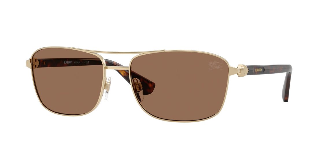 Solglasögon burberry be3163 110973 oro rectangular masculino storlek 60mm - Huvudvy