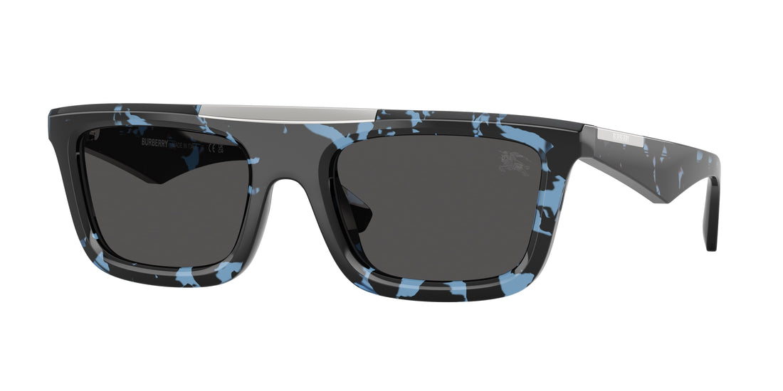Solglasögon burberry be4451u 411187 azul rectangular masculino storlek 54mm - Huvudvy