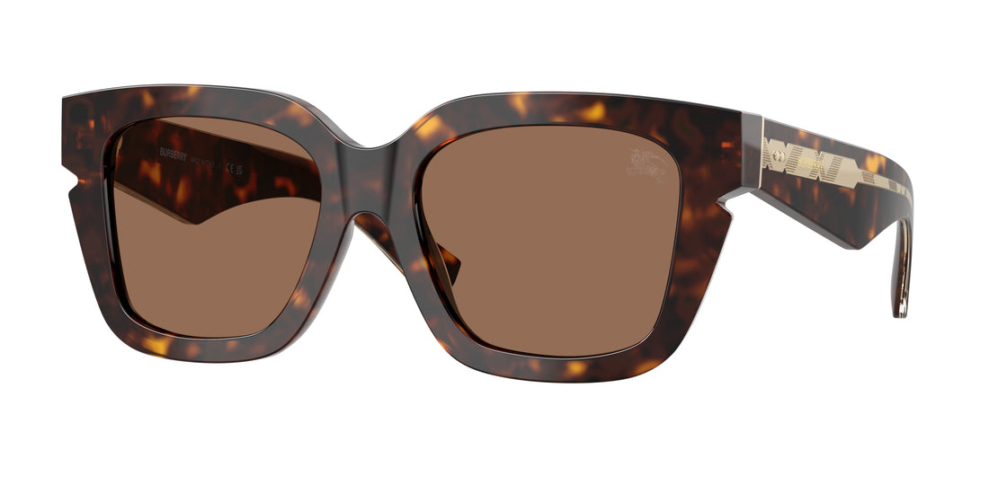 Solglasögon burberry be4453 300273 marron square femenino storlek 54mm - Huvudvy