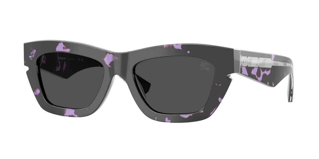 Solglasögon burberry be4454 415987 violeta cat eye femenino storlek 52mm - Huvudvy