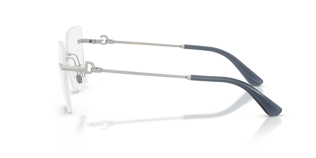 Gafas graduadas dolce & gabbana dg1363 05 plateado cat eye femenino talla 56mm - Vista de detalle