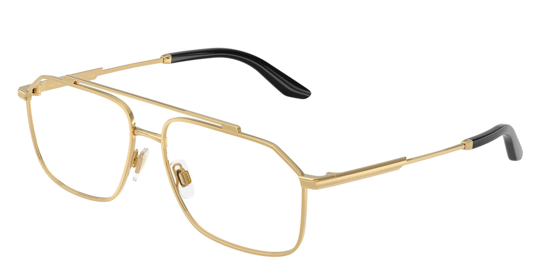 Brillen dolce & gabbana dg1364 02 dorado pilot masculino größe 56mm - Hauptansicht