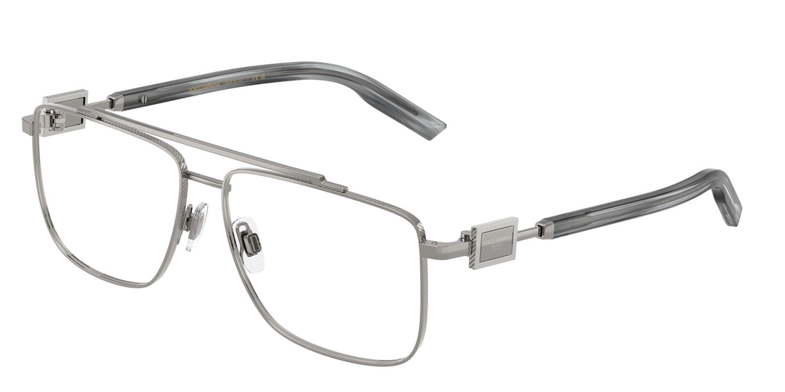 Occhiali da vista dolce & gabbana dg1368 04 gris pilot masculino taglia 58mm - Vista principale