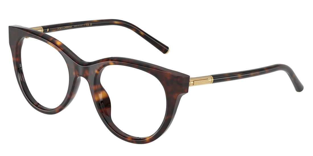Brillen dolce & gabbana dg3433 502 havana pantos femenino größe 53mm - Hauptansicht