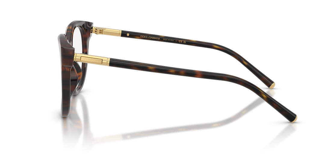 Brillen dolce & gabbana dg3433 502 havana pantos femenino größe 53mm - Detailansicht