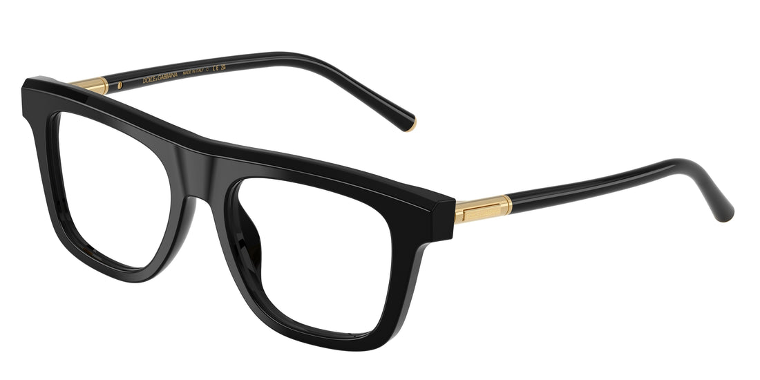 Brillen dolce & gabbana dg3434 501 negro square masculino größe 51mm - Hauptansicht
