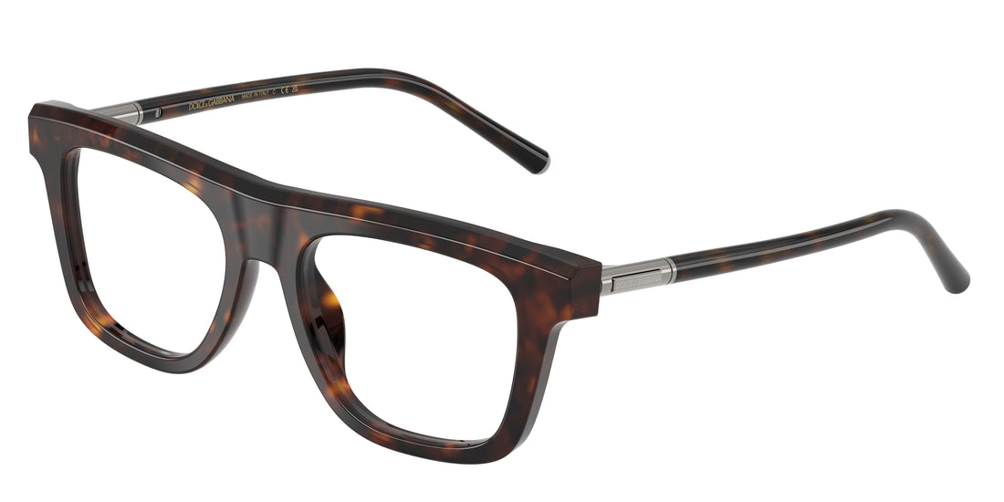 Brillen dolce & gabbana dg3434 502 havana square masculino größe 51mm - Hauptansicht