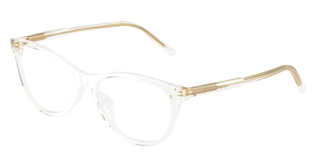 Brillen dolce & gabbana dg3443 3133 transparente cat eye femenino größe 53mm - Hauptansicht