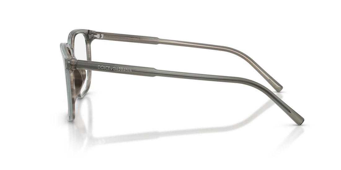 Brillen dolce & gabbana dg3445 3479 gris square masculino größe 55mm - Detailansicht