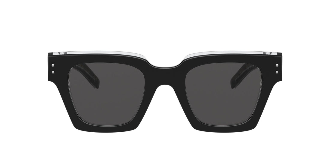 Gafas de sol dolce & gabbana dg4413 675/r5 negro square masculino talla 48mm - Vista de detalle