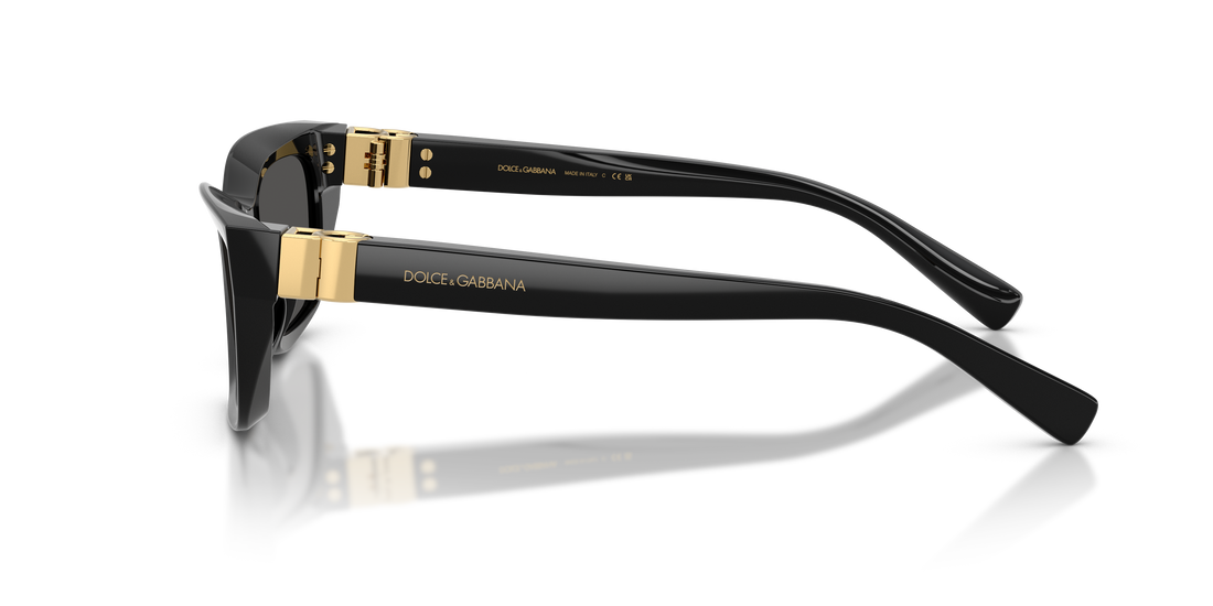 Gafas de sol dolce & gabbana dg4532 501/87 negro cat eye femenino talla 53mm - Vista de detalle