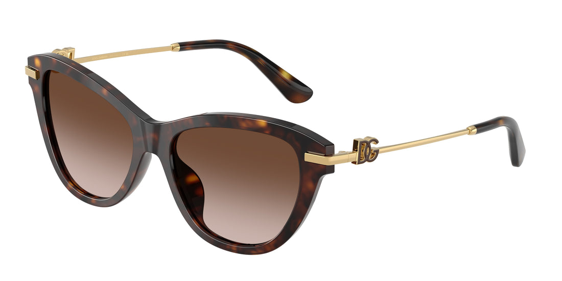 Occhiali da sole dolce & gabbana dg4534 502/13 havana butterfly femenino taglia 53mm - Vista principale
