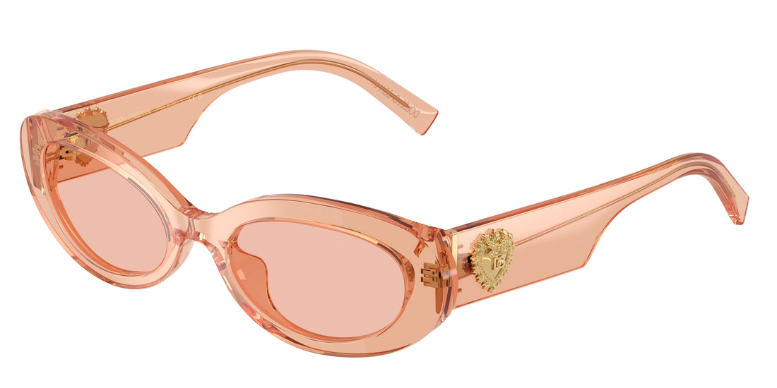 Occhiali da sole dolce & gabbana dg4537 322684 rosa oval femenino taglia 53mm - Vista principale
