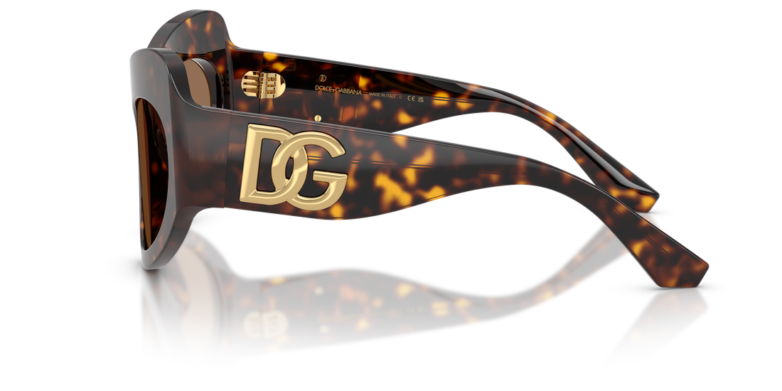 Sonnenbrillen dolce & gabbana dg4552 502/73 carey cat eye femenino größe 53mm - Detailansicht