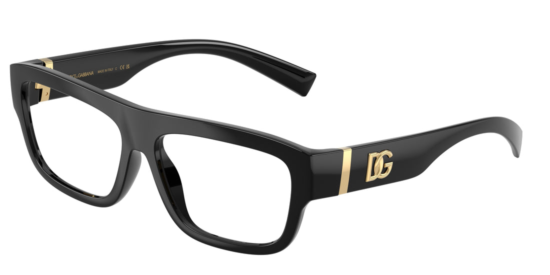Gafas graduadas dolce & gabbana dg5114 501 negro rectangular masculino talla 55mm - Vista principal
