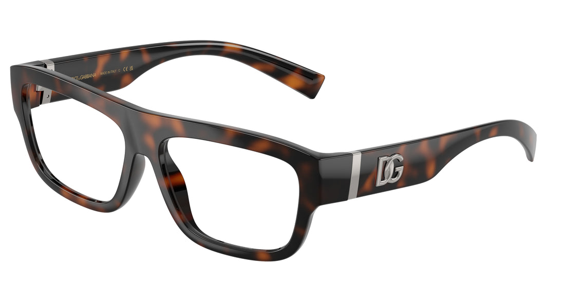 Gafas graduadas dolce & gabbana dg5114 502 havana rectangular masculino talla 57mm - Vista principal