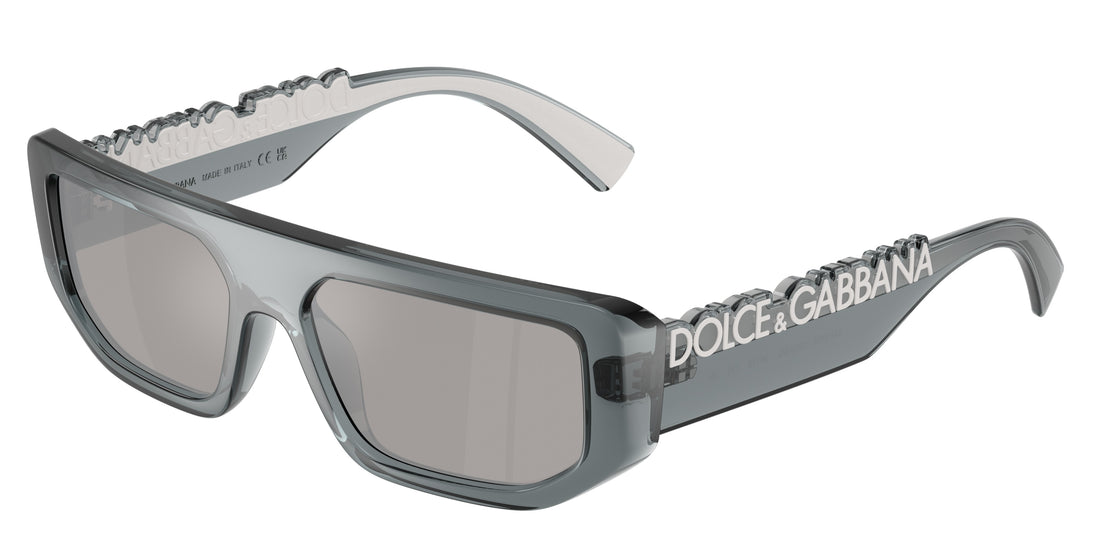 Sunglasses dolce & gabbana dg6203 32556g gris rectangular unisex size 56mm - Main view