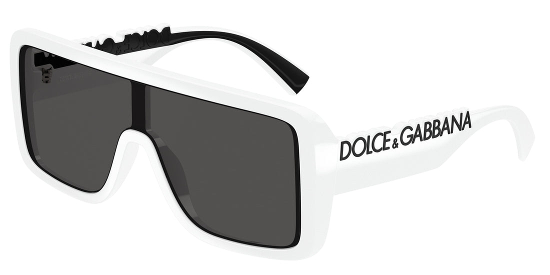 Sonnenbrillen dolce & gabbana dg6204 331287 blanco rectangular unisex größe 34mm - Hauptansicht