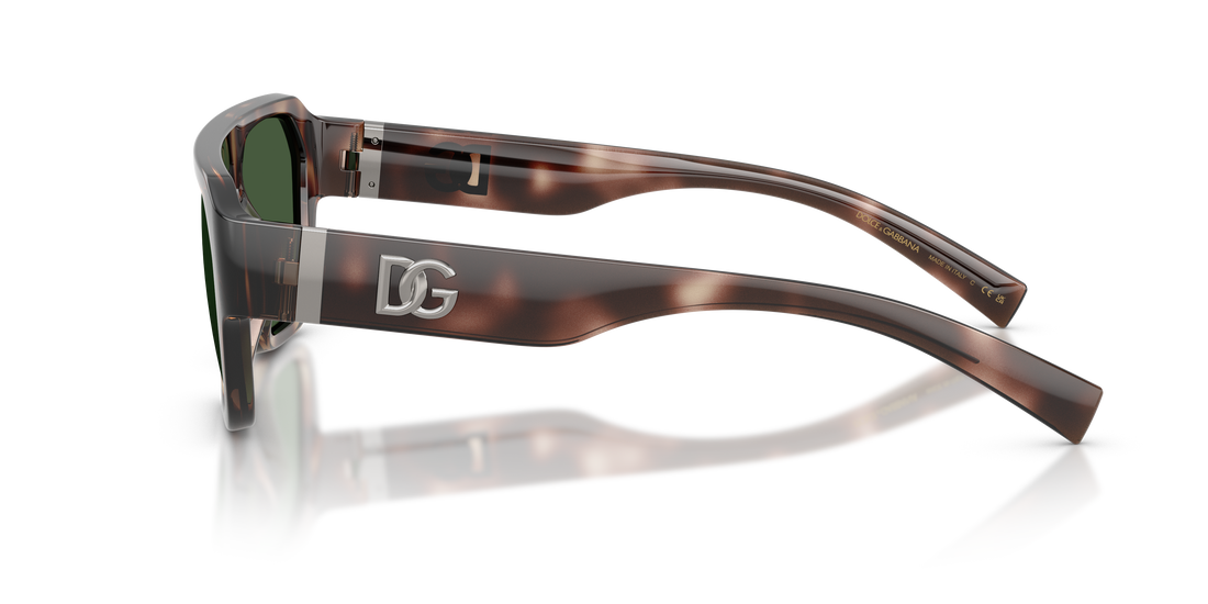 Lunettes de soleil dolce & gabbana dg6206 344482 marron square masculino taille 54mm - Vue détaillée