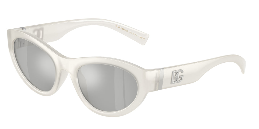 Lunettes de soleil dolce & gabbana dg6207 30398v blanco cat eye femenino taille 54mm - Vue principale