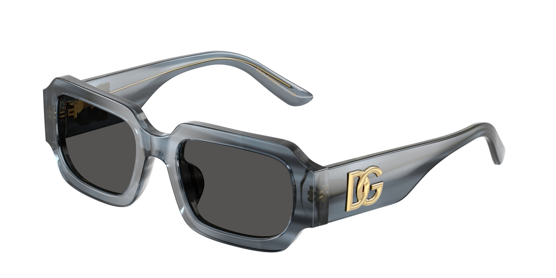 Sunglasses dolce & gabbana dx4011 348287 azul square infantil size 48mm - Main view