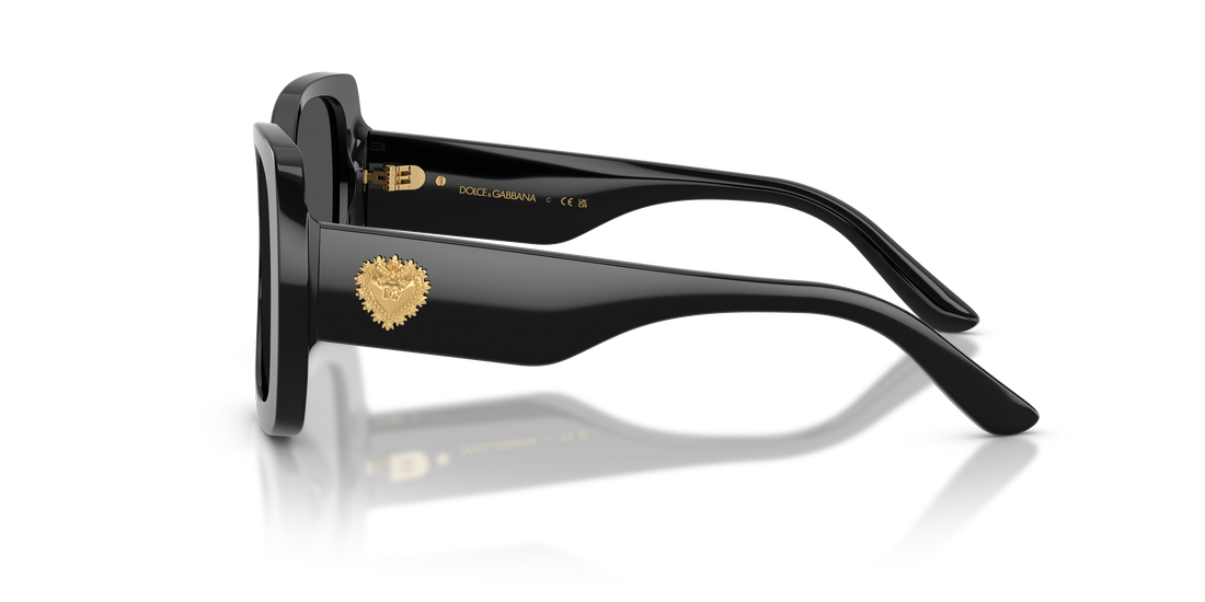 Lunettes de soleil dolce & gabbana dx4012 501/87 negro butterfly infantil taille 50mm - Vue détaillée