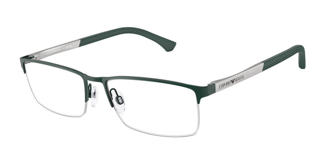 Brillen emporio armani ea1041 3017 verde rectangular masculina größe 57mm - Hauptansicht