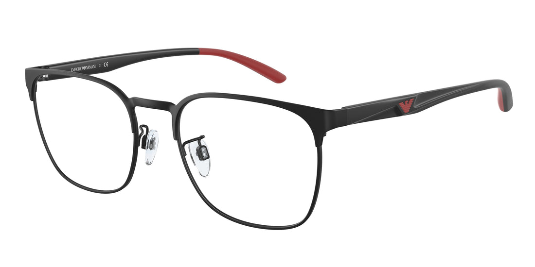 Lunettes de vue emporio armani ea1135d 3001 negro pillow masculino taille 55mm - Vue principale
