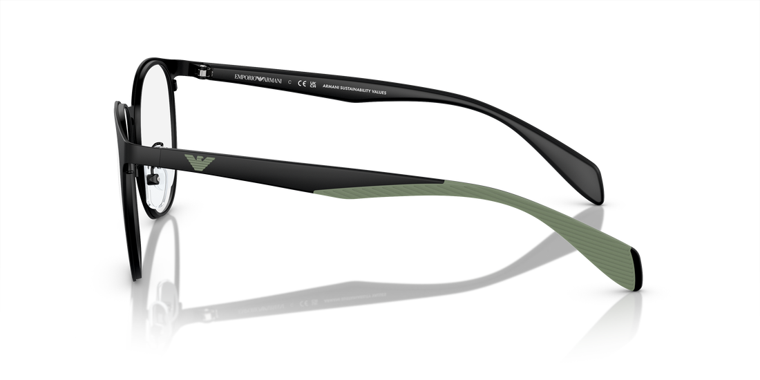 Lunettes de vue emporio armani ea1148 3001 masculino taille 52mm - Vue détaillée