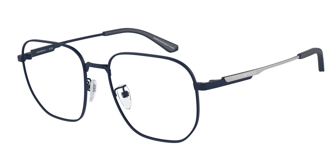 Occhiali da vista emporio armani ea1159d 3018 azul pilot masculino taglia 54mm - Vista principale