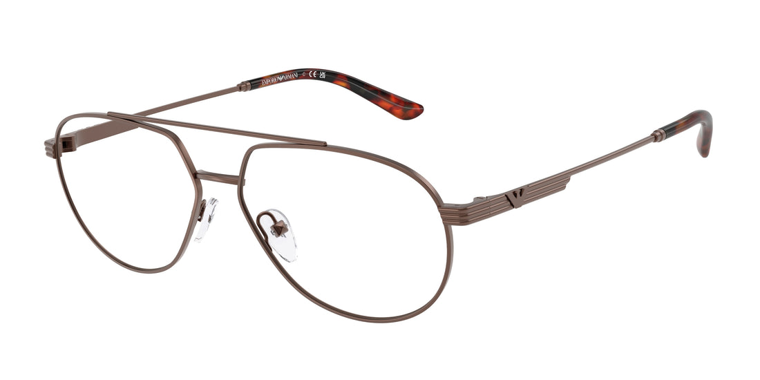 Occhiali da vista emporio armani ea1165 3006 cobre pilot masculino taglia 54mm - Vista principale