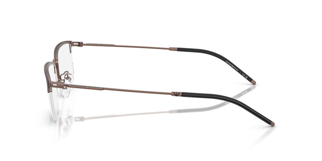 Lunettes de vue emporio armani ea1168d 3006 negro rectangular masculino taille 56mm - Vue détaillée